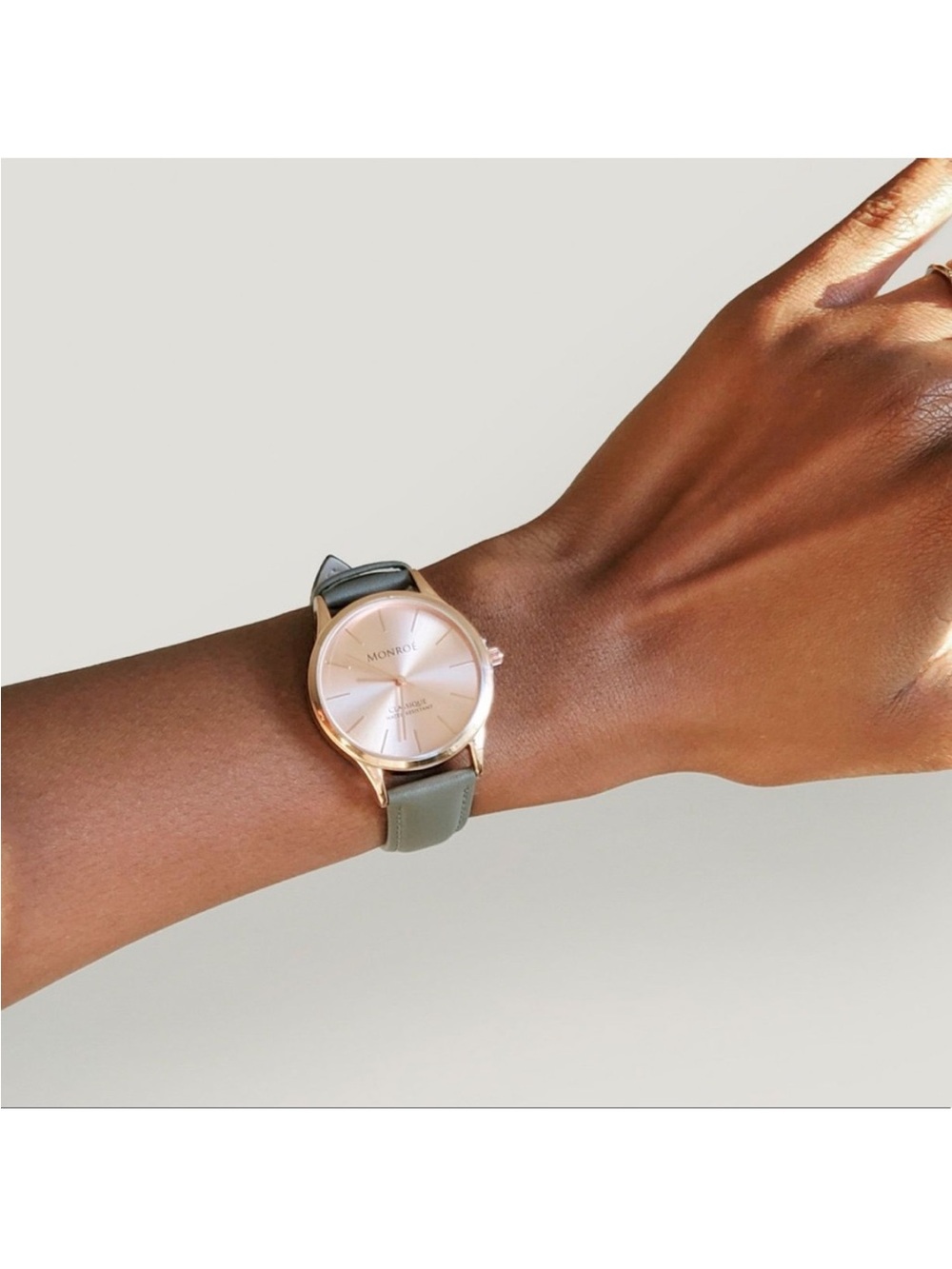 Monroé Classique Watch in Sunburst Solérose NEVER WORN